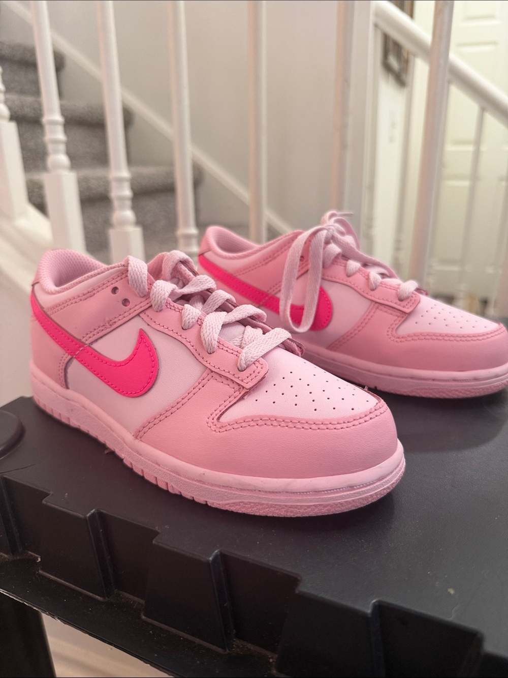 Kids Pink Nike Dunks